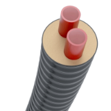 CALPEX PUR-KING DUO pipe - Local heating and heat pump pipe system